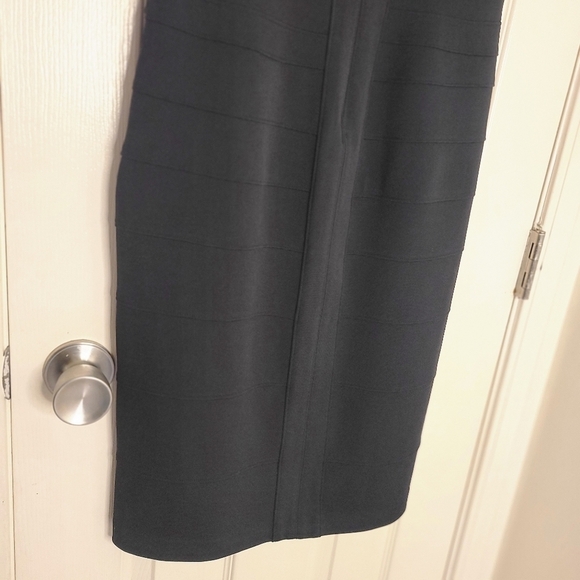 Tadashi SHOJI Black Off Shoulder Dress size M - Picture 7 of 16